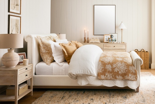 Pottery Barn's Spring Lookbook Is All About New Neutrals and Comfort