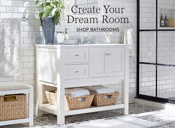 bathroom design ideas & inspiration | pottery barn