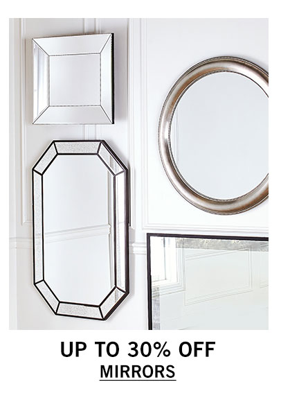 Up to 30% Off Mirrors