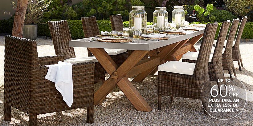 Garden Furniture You Can Leave Out All Year outdoor & patio furniture | pottery barn Garden Furniture You Can Leave Out All Year outdoor & patio furniture | pottery barn