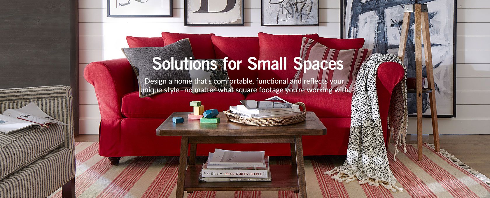 Furniture for Apartments & Small Spaces Pottery Barn Pottery Barn