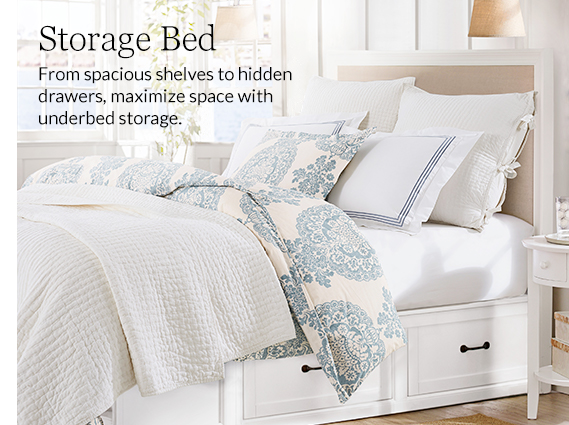 Storage Beds &amp; Platform Beds | Pottery Barn