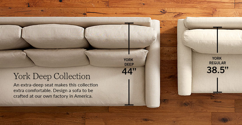 York Collection Pottery Barn York Sofa Sectional Collection