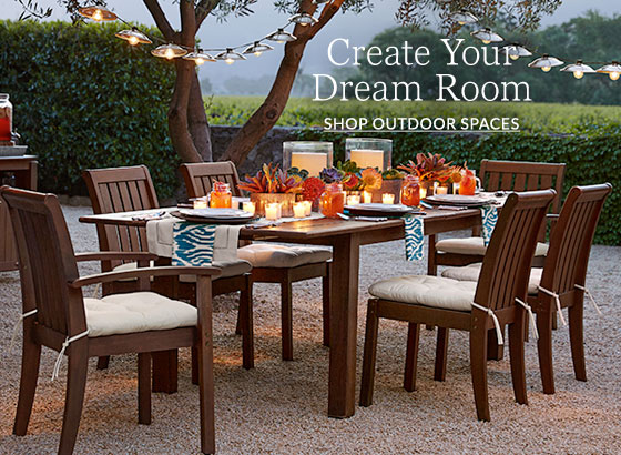 Outdoor Design Ideas & Inspiration Pottery Barn Shop Outdoor - Outdoor Design Ideas & Inspiration Pottery Barn