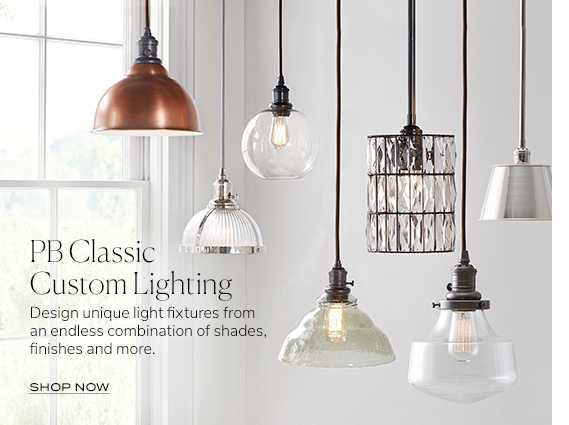 pendant lighting pottery barn