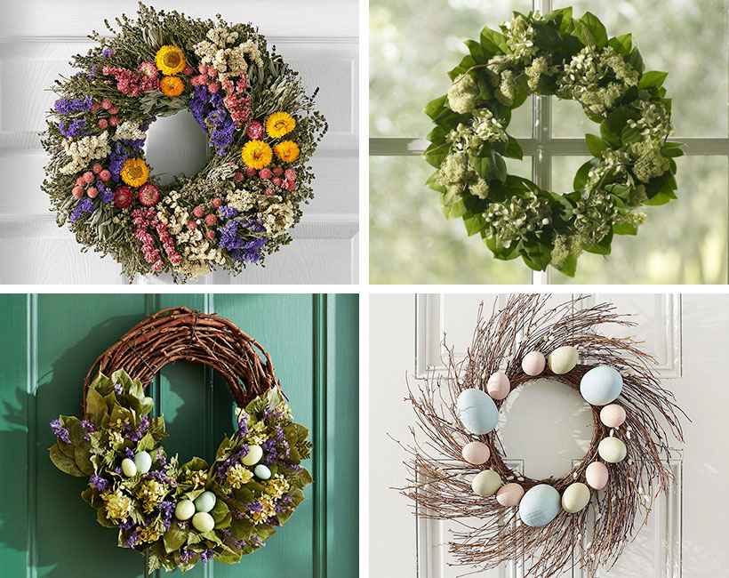 4 Festive Easter Wreath Ideas 4 Festive Easter Wreath Ideas