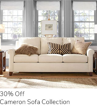 Solano Down Sunbrella Prfmc Sahara Weave Sofa Mushroom Pottery Barn 30 Off Cameron Sofa Collection