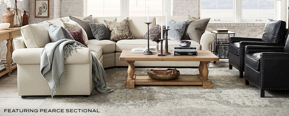 Sofas and Sectionals | Fabric Sofas | Pottery Barn