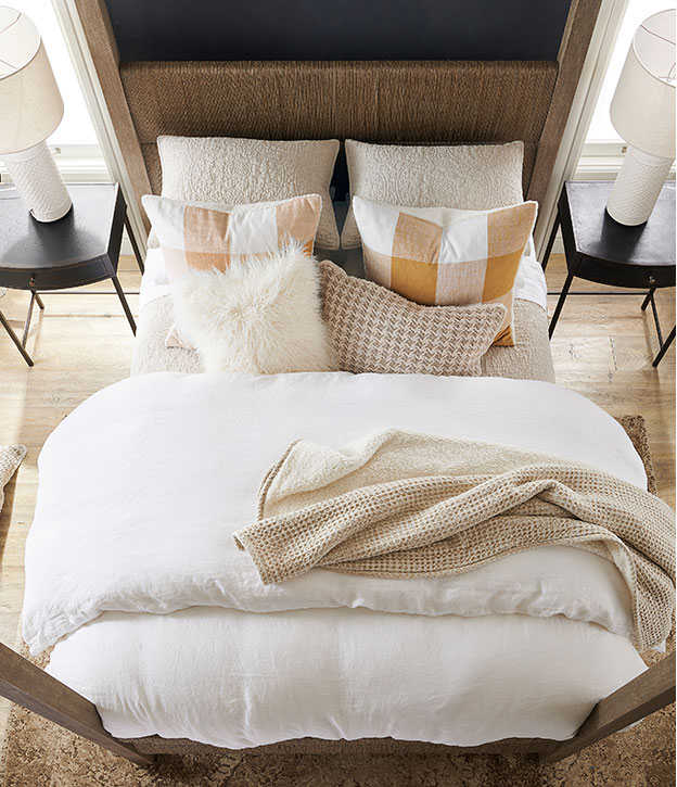 The White & Neutral Bed The White & Neutral Bed
