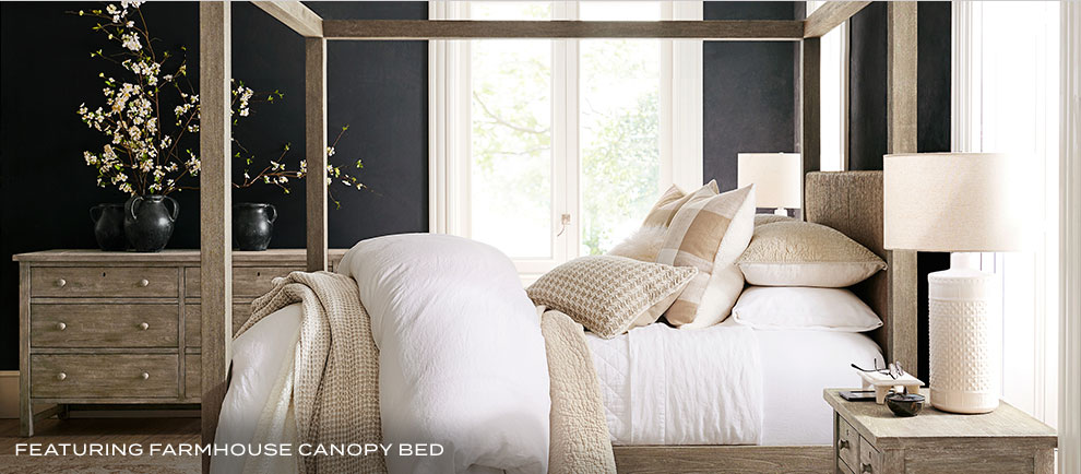 bedroom sets, bedroom furniture & bedroom collections | pottery barn