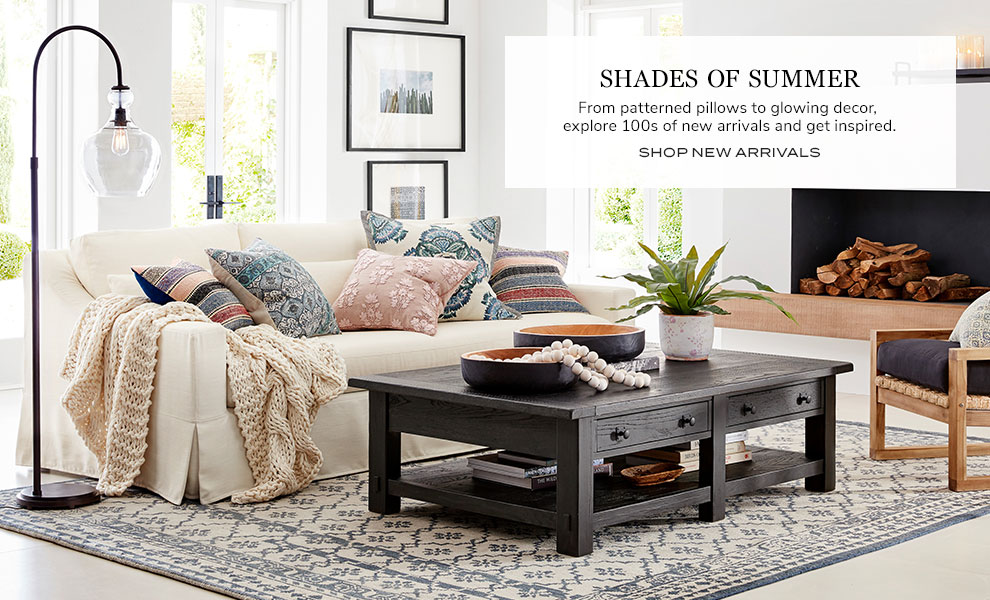 New Home Decor Furniture Accessories Pottery Barn New Home Furnishings