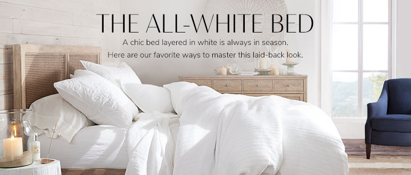The All-White Bed The All-White Bed