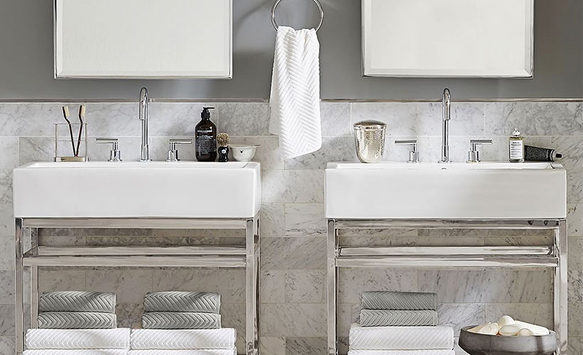 5 Ways To Incorporate Gray Into Your Bathroom Pottery Barn