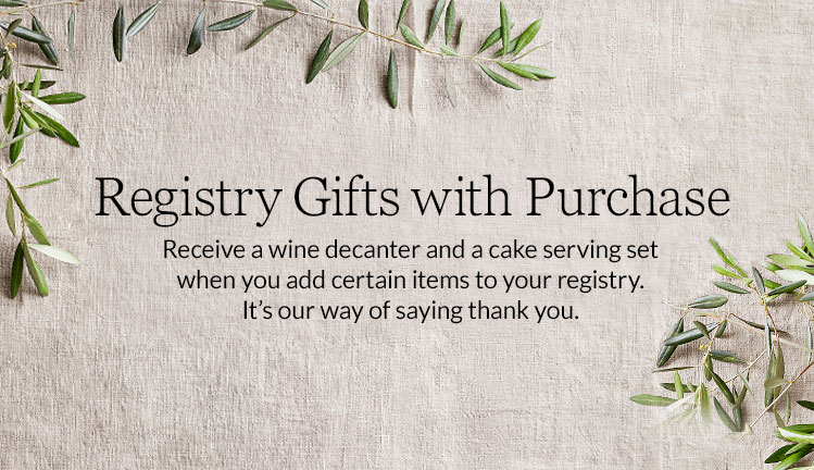 25 50 Registry Gifts With Purchase Pottery Barn