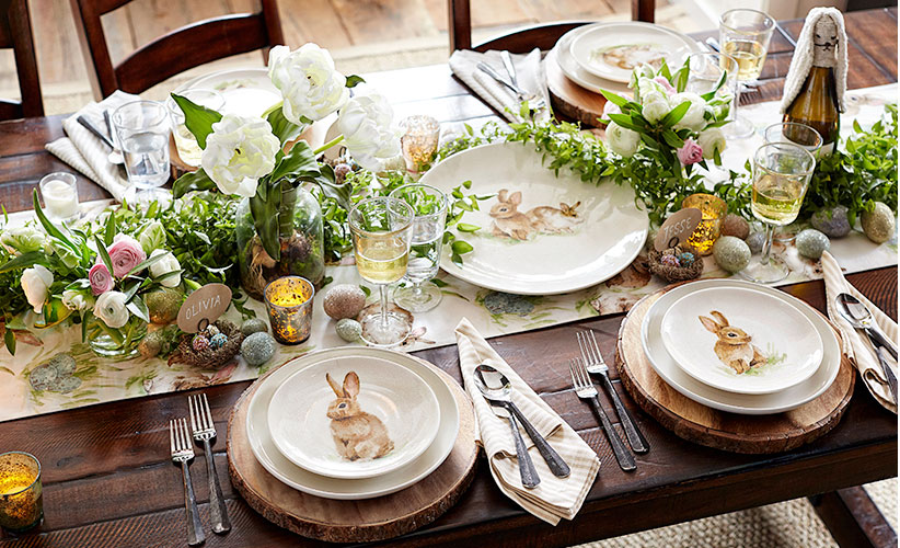 How To Set A Spring Table Pottery Barn
