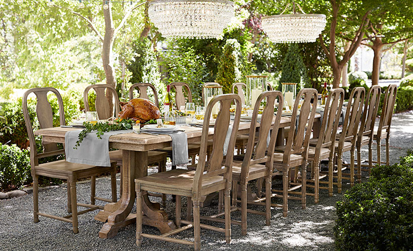 How To Host Thanksgiving Outdoors Pottery Barn