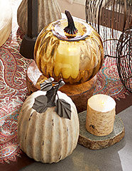Thanksgiving Decorations Pillows Candles Pumpkins Pottery Barn
