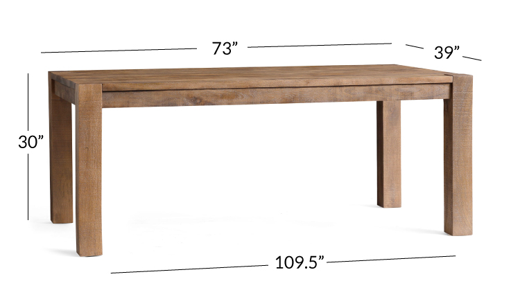 West Dining Table Pottery Barn