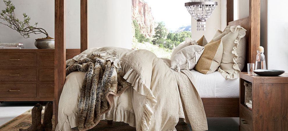 Menlo Belgian Ruffle Bedroom Menlo Belgian Ruffle Bedroom