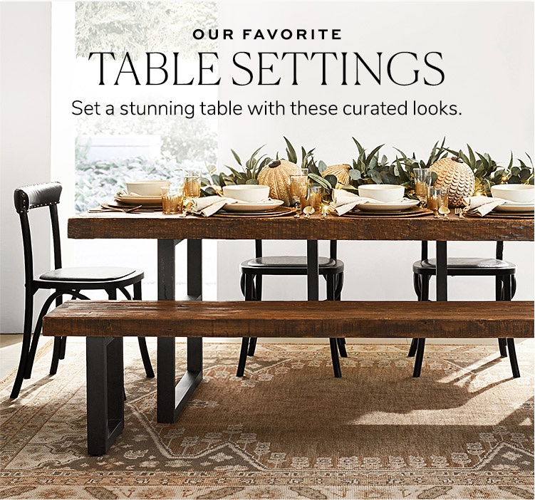 Our Favorite Tablesettings Our Favorite Tablesettings