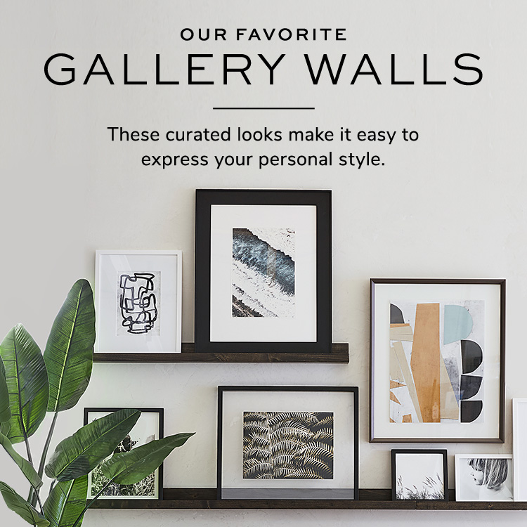 Our Favorite Gallery Walls Pottery Barn