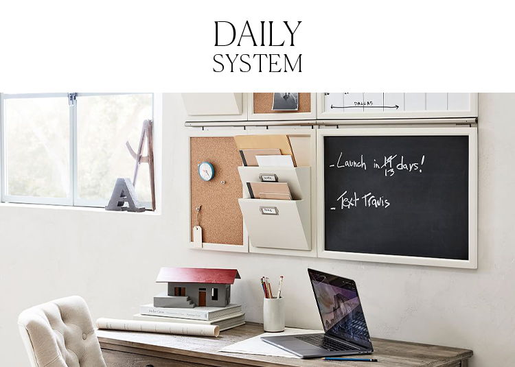 Daily Systems Wall Organizers Mail Organizers Pottery Barn