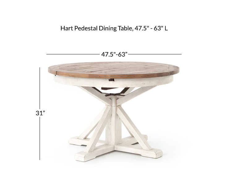 Round To Oval X Base Extension Table Oval Table Dining Circle