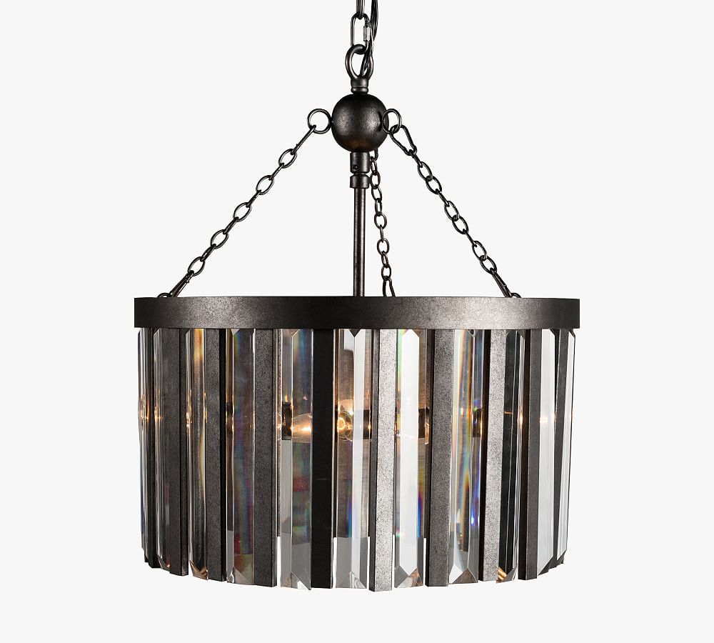 Online Designer Kitchen Catri Iron & Glass Chandelier