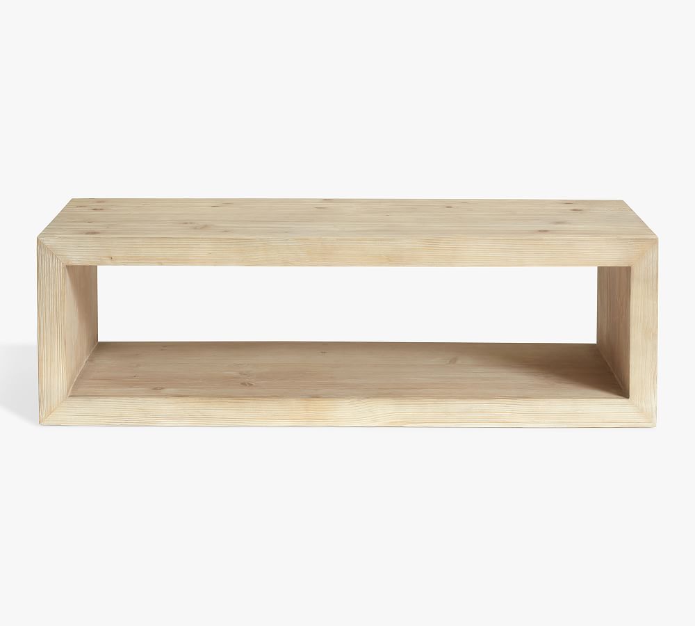 Online Designer Bedroom Folsom Wood Coffee Table, Desert Pine, 58