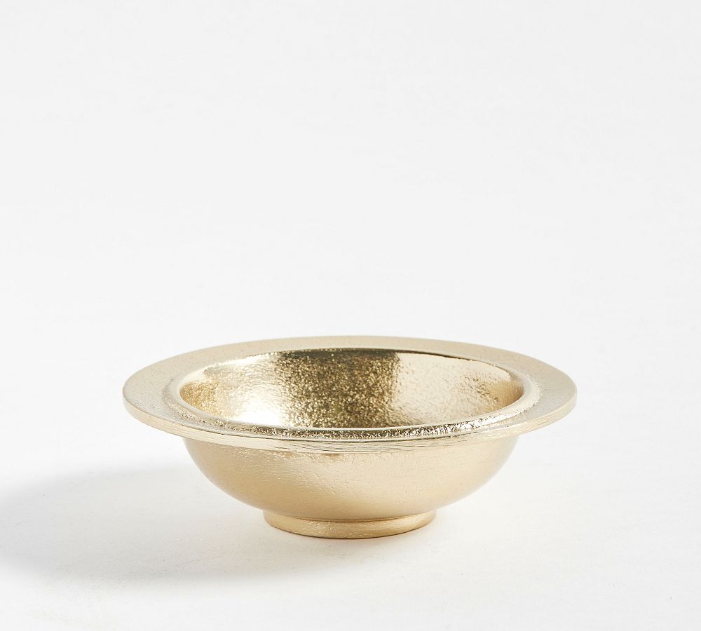 Online Designer Kitchen Rustic Snack Bowl - Gold