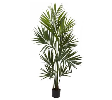 Online Designer Other Faux Kentia Palm Silk Tree, 7'