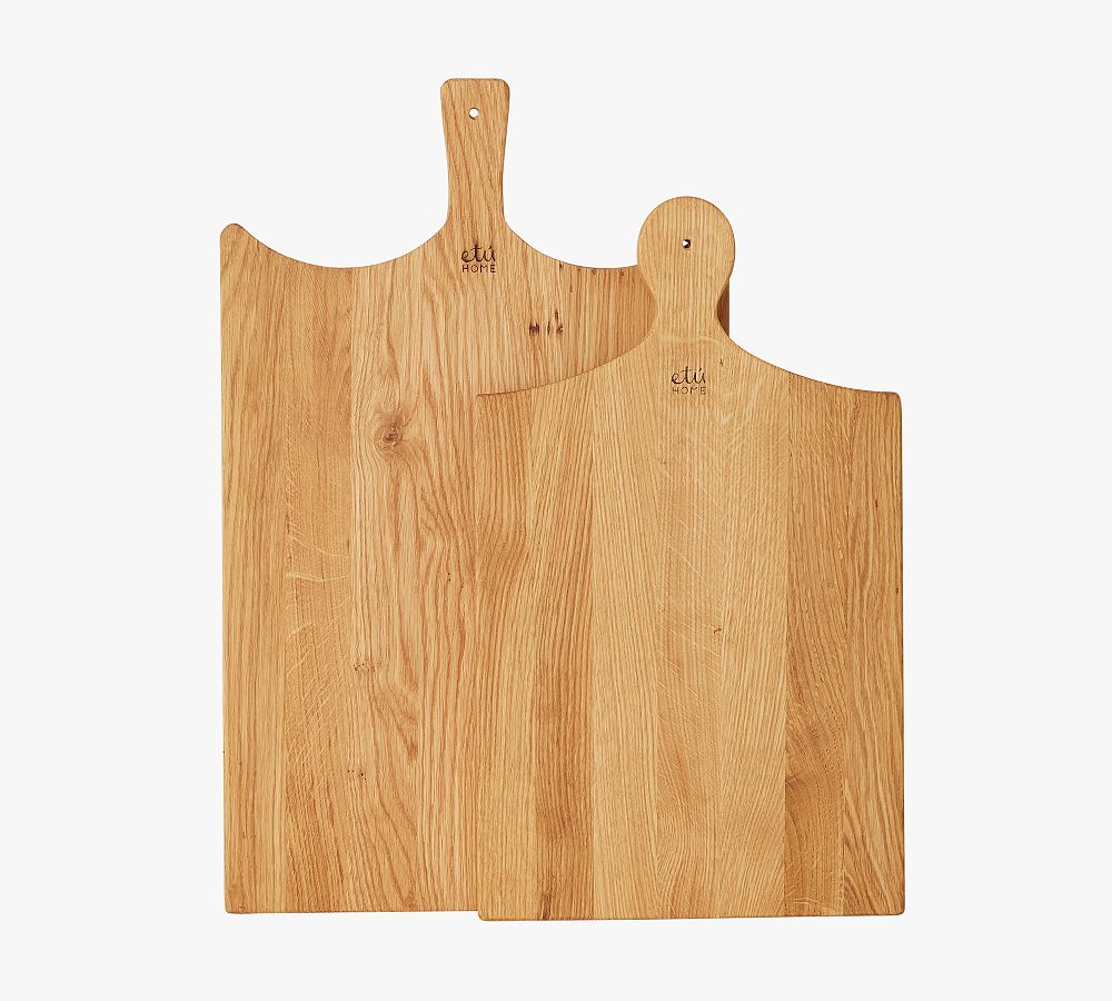 Online Designer Kitchen Reclaimed Wood Cutting Boards, Set of 2