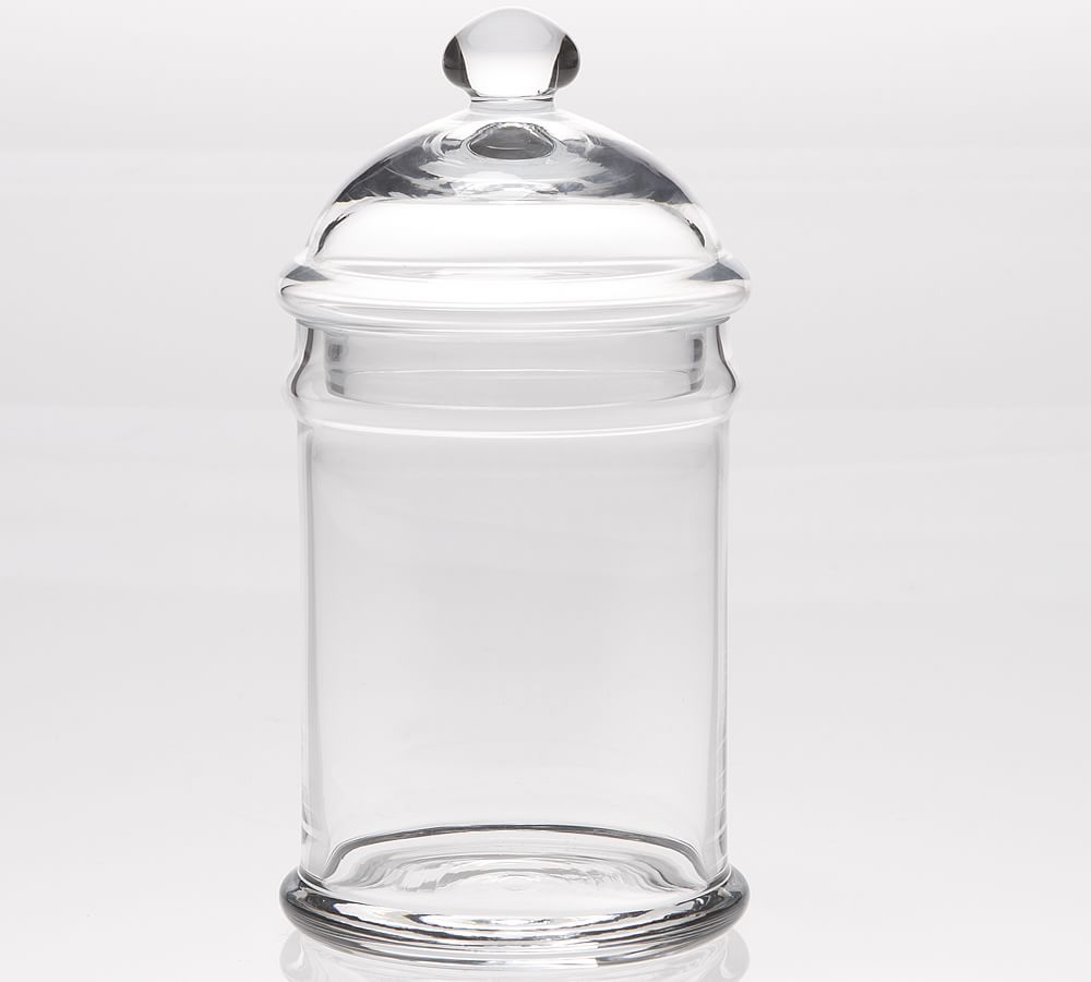 Online Designer Other Classic Glass Bathroom Canister, Large