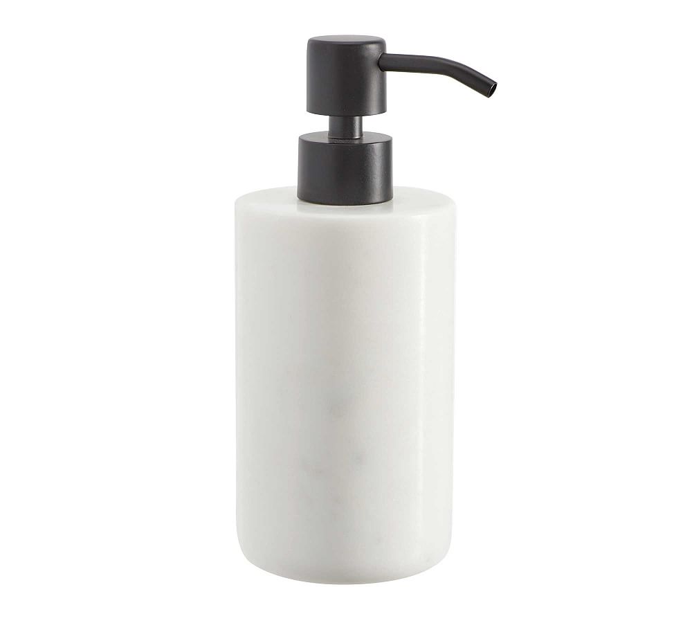 Online Designer Bathroom Frost Marble Accessories, Soap Pump