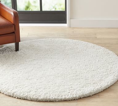 Online Designer Combined Living/Dining Microplush Performance Shag Rug, 2.5' x 12', Gray
