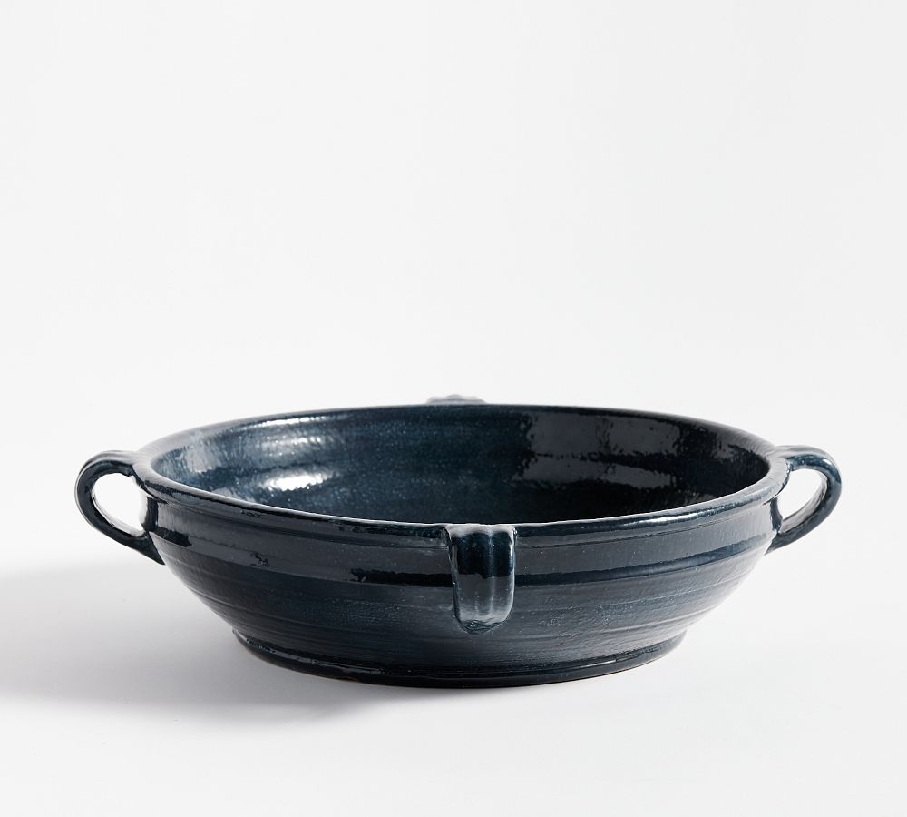 Online Designer Bedroom Emery Ceramic Bowl, Blue