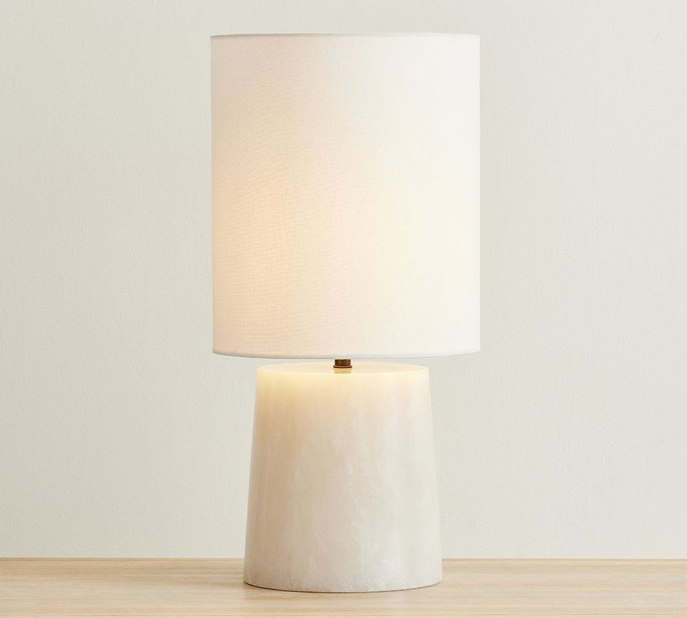 Online Designer Dining Room Tapered Alabaster Table Lamp