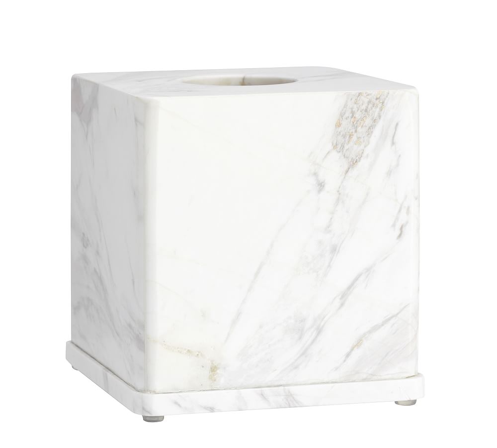 Online Designer Bathroom Monique Lhuillier Marble Tissue Box