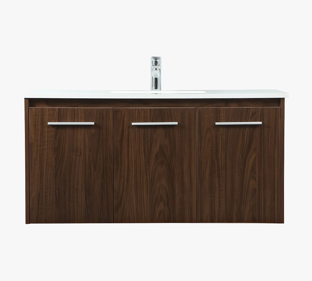 Walnut Penn Single Sink Vanity 40in
