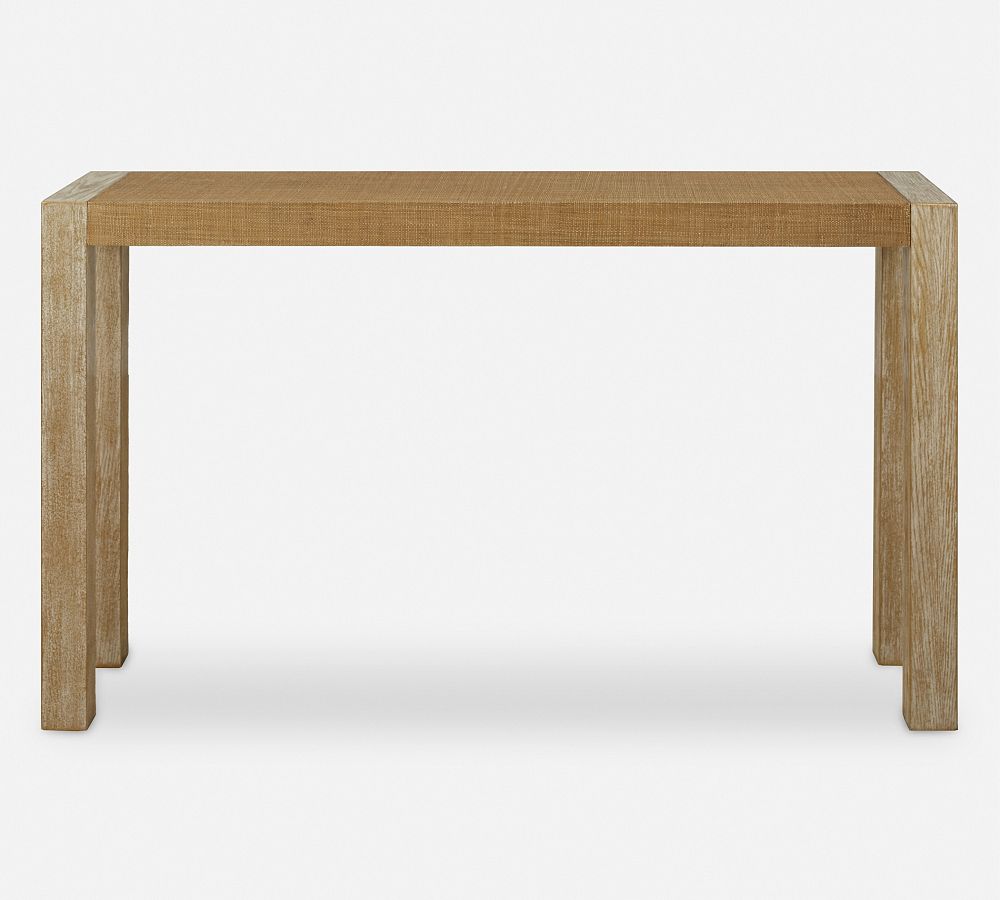 Pottery Barn Astin Console Table, Oak