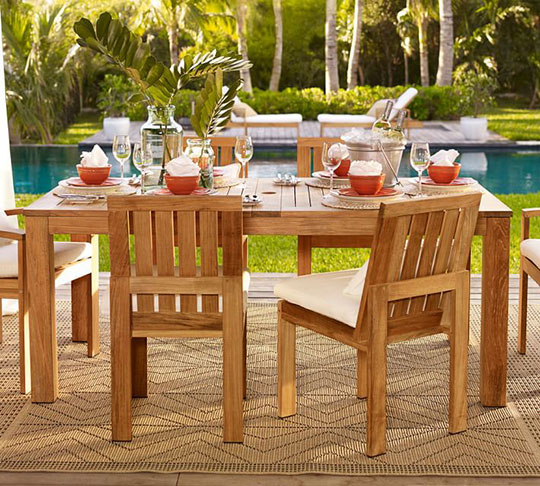 How To Stain Outdoor Furniture Pottery Barn