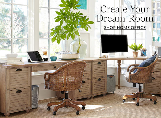 Home Office Design Ideas Inspiration Pottery Barn