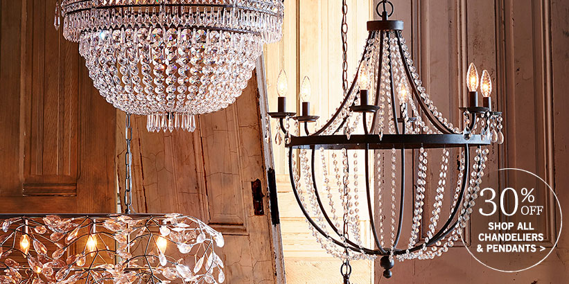 Lighting & Light Fixtures | Pottery Barn Lighting & Light Fixtures | Pottery Barn