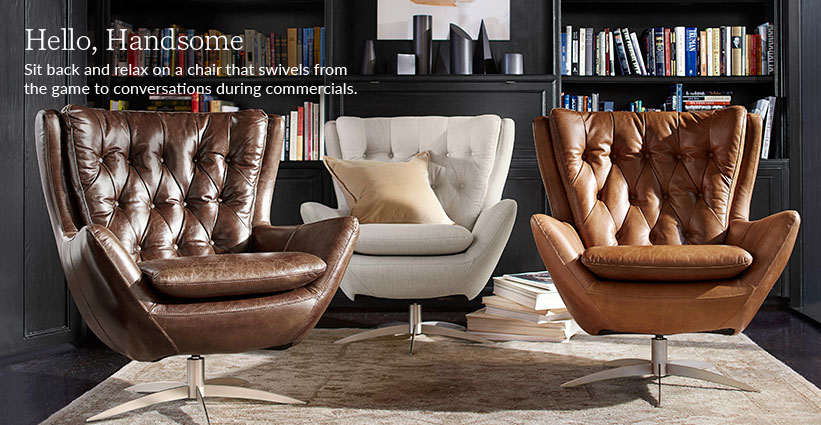 Swivel Chairs Pottery Barn Swivel Chairs