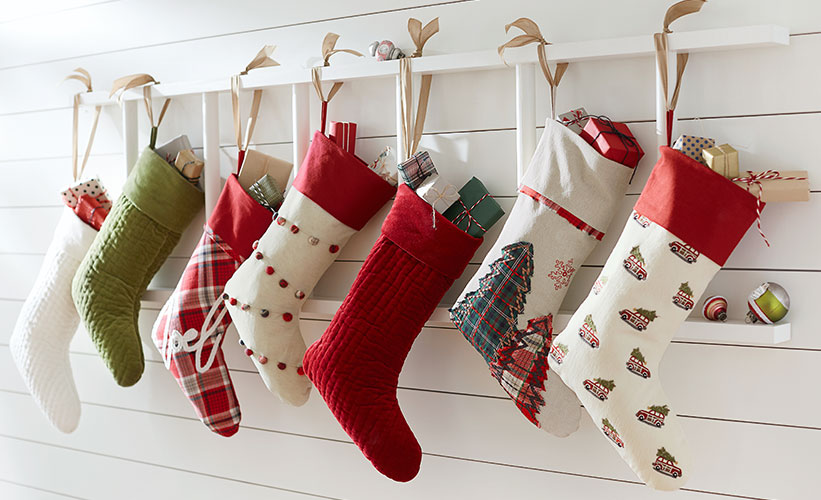 Unique Hanging Stockings for Modern Garage