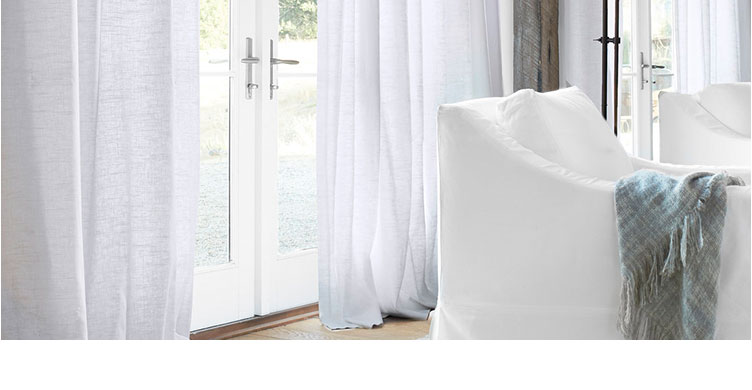 Linen Curtains Linen Drapes Pottery Barn