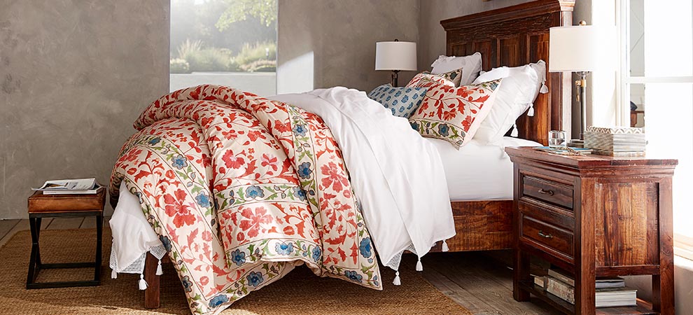 Bowry Bedroom + Ramona Bedding Bowry Bedroom + Ramona Bedding