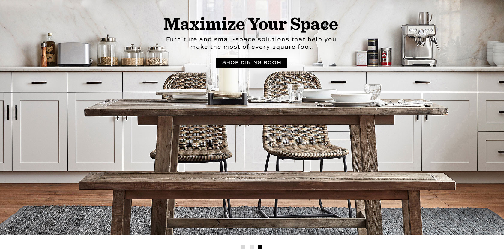 Furniture For Apartments Small Es Pottery Barn