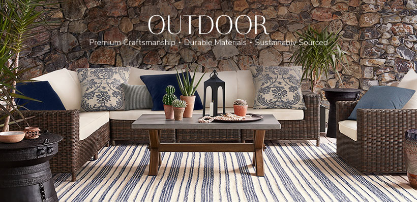 Patio Furniture Outdoor Decor Pottery Barn