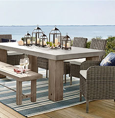 Outdoor Furniture Sets Patio Pottery Barn Dining